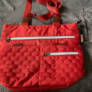 Mosey by Baggallini red tote bag